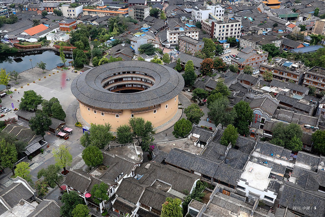 直昇機航拍成都