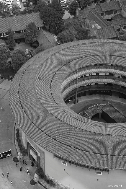 直昇機航拍成都