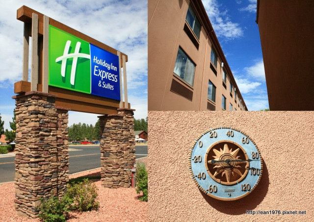 [2010 大美旅] 大峽谷國家公園旁的住宿推薦：Holiday Inn Express – Grand Canyon Village South @亞利桑那州