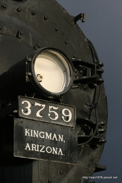 [2010 大美旅] 往大峽谷半路上的66號公路小鎮 Kingman @亞利桑那州